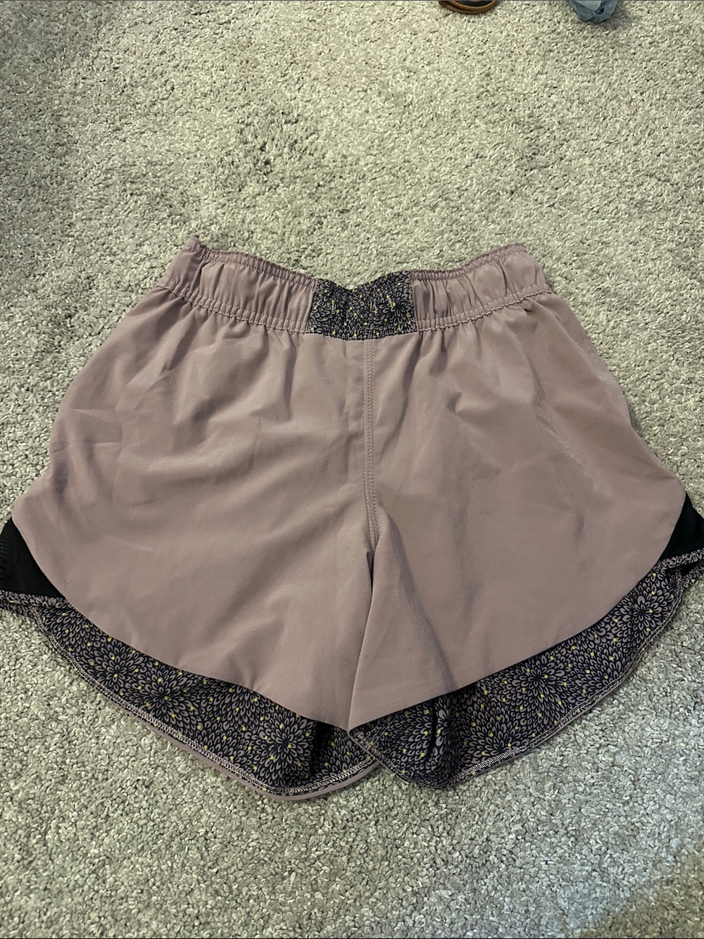 lululemon athletica Mauve Layered Athletic Shorts